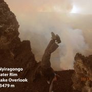 2017 DEM REP CONGO Mt Nyiragongo Volcano Rim 2 t